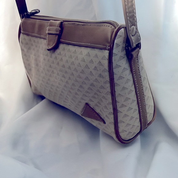 Vintage 80’s Liz Claiborne Genuine Leather Trim Purse - Picture 15 of 15